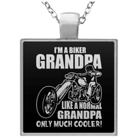 Biker Grandpa Like A Normal Grandpa Only Muc